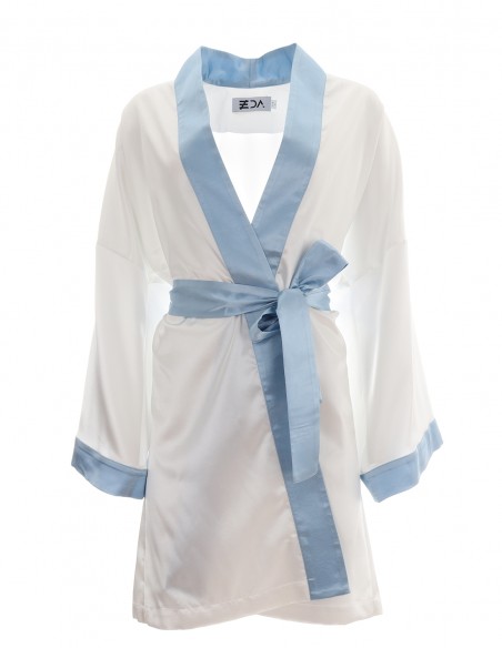 Kimono Emilia - byEDA - Alb Bleu