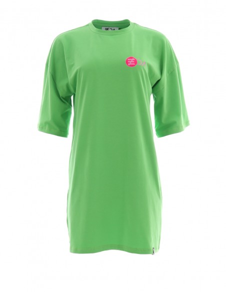 T-shirt Dress - Verde - byEDA