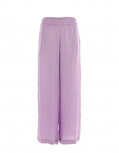 Pantaloni vaporosi de vara - Roz - byEDA