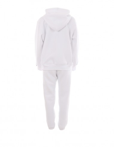 Hanorac + Pantaloni de trening din bumbac - Alb - byEDA Hanorac + Pantaloni de trening din bumbac - Alb - byEDA